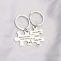 POTIY Mac and Charlie Puzzle Keychain Couple Keychain Lovers Gift Always Sunny Mac and Charlie Keychain Its Always Sunny in Philadelphia Gift