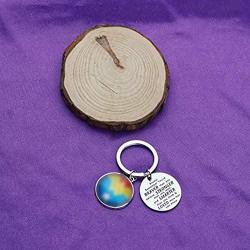 AKTAP Comics Inspired Gift Superhero Keychain Avengers Gifts Always Remember Youre Brave Than You Believe Jewelry