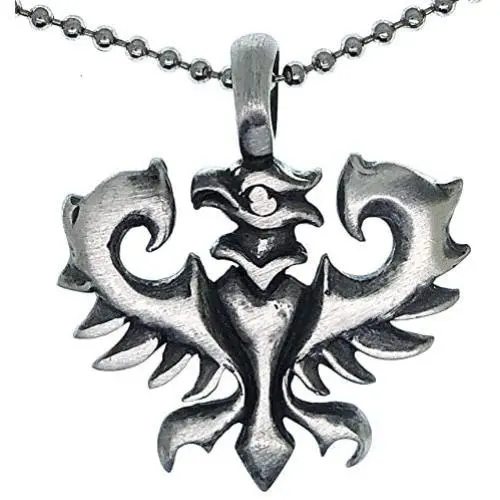 Tribal Jewelry German Phoenix Bird Vulture Eagle Totem Indian Maori Aztec Magic Pagan Pewter Mens Pendant Necklace Wealth Money Lucky Charm Protection Amulet Safe Travel Talisman W Silver Ball Chain Tribal Jewelry German Phoenix Bird Vulture Eagle Totem Indian Maori Aztec Magic Pagan Pewter Mens Pendant Necklace Wealth Money Lucky Charm Protection Amulet Safe Travel Talisman W Silver Ball Chain