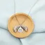 SEIRAA Gift for Best Friend Friendship flower Locket Necklace Not Sister by Blood But Sister by Heart Sunshine Flower Necklace
