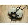 Jewish Religious Symbol Jewelry Stainless Steel Star of David Hexagram Pendant Necklace for Men