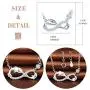 Unendlich U Solid 925 Silver Jewelry Dolphin Infinity Symbol Earrings Bracelet Necklace