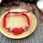 MANRUO The Best Feng Shui Red String Bracelet with Cinnabar Pi Xiu/Pi Yao Lucky Wealthy Amulet Brecelet Jewelry MANRUO The Best Feng Shui Red String Bracelet with Cinnabar Pi Xiu/Pi Yao Lucky Wealthy Amulet Brecelet Jewelry