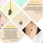 NTLX Gold Plated Pendant Necklace for Women – Stylish Gold Design – Druzy Pendant Necklace – Great Gift NTLX Gold Plated Pendant Necklace for Women – Stylish Gold Design – Druzy Pendant Necklace – Great Gift