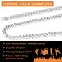 Jewlpire Mens Chain, Gold Chain for Men, Miami Silver Cuban Link Chain Necklace for Men Boys Women, 18K Gold Plated/316L Stainless Steel, 4/6/9mm Width, 18/20/22/24/26/30 Inch Jewlpire Mens Chain, Gold Chain for Men, Miami Silver Cuban Link Chain Necklace for Men Boys Women, 18K Gold Plated/316L Stainless Steel, 4/6/9mm Width, 18/20/22/24/26/30 Inch
