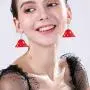 RUIZHEN Colorful Cute Mushroom Dangle Earrings Pendant Necklace Jewelry Set for Wowen Girls RUIZHEN Colorful Cute Mushroom Dangle Earrings Pendant Necklace Jewelry Set for Wowen Girls