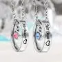 MJartoria Matching Necklaces for Couples, His and Hers Engraved Rhinestone Ring Pendant Set Gifts for Boyfriend Girlfriend MJartoria Matching Necklaces for Couples, His and Hers Engraved Rhinestone Ring Pendant Set Gifts for Boyfriend Girlfriend