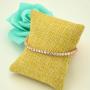 SHKA Tennis Bracelet with Swarovski Elements Crystal Jewelry Lady Valentines Gift Mother’s Day Zirconia Platinum Plated