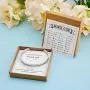 ALoveSoul Morse Code Secret Message Bracelet Stainless Steel Cuff Creative Jewelry Gift