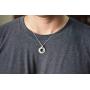 AJDesign 925 Sterling Silver Shema Yisrael Hear O Israel Necklace Pendant with Chain