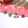 Besteel 15 Pairs Christmas Stud Earrings Set for Women Cute Hypoallergenic Festive Earrings Jewelry Snowmen Santa Christmas Tree