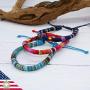 FROG SAC 12 VSCO Bracelets for Teen Girls, VISCO Girl Braided Friendship Bracelets for Women and Men, VSCO Girl Stuff, Boho Woven Rope String Bracelets for Teens, Friendship Bracelet Pack