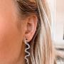 Holloween Snake Earrings for Women Gothic Wave Snake Drop Earrings for Girls Holloween Costume Props