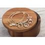 Baubelle Expandable Inspirational Stackable Charm Bracelet “Love The Life You Live''