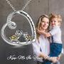ONEFINITY Sea Turtle Necklace S925 Sterling Silver Turtle Necklace Heart Tortoise Pendant Turtle Jewelry Gifts for Turtle Lovers Women