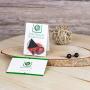 Heka Naturals Shungite Earrings for Women, EMF Protection Jewelry Made of Shungite Stone | Anti-Radiation Shungite Earrings