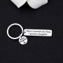 HOLLP Wedding Jewelry Stepdaughter Gift When I Married Your Dad I Gained A Daughter Keychain Bonus Daughter Gift from Stepmom