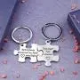 EIGSO Best Friend Keychain Winnie The Pooh Friendship Keychain We’ll be Friends Forever, Won’t we, Pooh? - Asked Piglet BBF Keychain Gifts Friendship Jewelry(KR- Friends Forever)