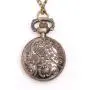 81stgeneration Womens Analogue Quartz Vintage Style Love Heart Pocket Watch Brass Pendant Necklace, 78 cm