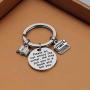 Zuo Bao Writer Gift Author Gift Writer Keychain Please Do Not Annoy The Writer Keychain Writing Gift Author Jewelry
