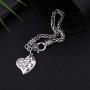 LIKGREAT Vintage Amulet Wiccan Star Majoras Mask Bracelet for Men Women with Wheat Link