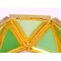 Alilang Mint Green Egyptian Pyramid Style Statement Bracelet With Golden Toned Accents Alilang Mint Green Egyptian Pyramid Style Statement Bracelet With Golden Toned Accents
