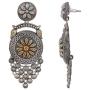 Aheli Bollywood Ethnic Oxidised Earrings Dangler Stylish Traditional Indian Fashion Jewelry for Women, Girls
