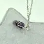 Paialco Jewelry Hand Wired Healing Crystal Point Chakra Pendant Necklace