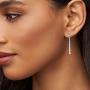 Pandora Jewelry Sparkling Stones Hanging Cubic Zirconia Earrings in Sterling Silver
