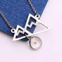 Mustard Seed Mountain Necklace Faith as Small as A Mustard Seed can Move Mountains Necklace