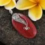 925 Sterling Silver Fashion Unique Costume Statement Stylish Pendant Dangle Drop Earrings Sponge Coral Jewelry for Women Gift