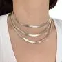 JIBSA 18K Gold Plated Choker Layered Thin Dainty Chain Necklace 14'' 16'' 18'' Long for Women Teen Girls Fashion Jewelry JIBSA 18K Gold Plated Choker Layered Thin Dainty Chain Necklace 14'' 16'' 18'' Long for Women Teen Girls Fashion Jewelry