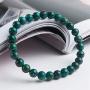 Reikocrystalbeads Genuine Jewelry Natural Malachite Chrysocolla Crystal Gemstone Bracelet 7mm Stretch Round Bead