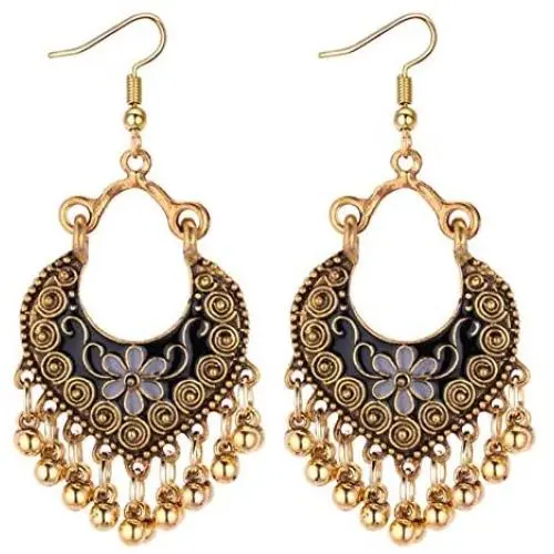 Vintage Boho Statement Drop Dangle Earrings Bohemian Ethnic Handmade Beaded Charms Earring for Women Girls Jewelry Gift Vintage Boho Statement Drop Dangle Earrings Bohemian Ethnic Handmade Beaded Charms Earring for Women Girls Jewelry Gift