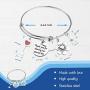 HN HNHB Thank You Sharing Our Special Day Thanks Bracelet Party Gift Wedding Jewelry Gifts
