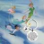 FAADBUK Peter Pan Quote Gift Fairy Tale Jewelry Peter Pan Fans Gift Inspirational Quote Keychain
