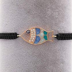Sententia Jewelry Handmade & Adjustable Fish Bracelet