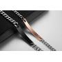 Relationship Bracelets for Couples Him Her Engraved Moon Of My Life My Sun and Star Stainless Steel Pink Black Couples Bracelets for Boyfriend Girlfiend Wife Husband Men Women Teens Girls Boys