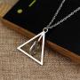 Acecraft The Deathly Hallows Necklace Jewelry Charms Gift for Teen Girl Boy Kids