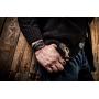 SERASAR | Premium Leather Bracelet for Men in Black & Brown | Various Lengths | Magnetic Stainless Steel Clasp | Exclusive Jewellery Box | Great Gift Idea for Men