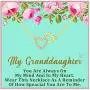 Nana Gifts, Granddaughter Gifts, Nana Necklace, Granddaughter Necklace From Grandma, Grandma Jewelry, Granddaughter Jewelry, Mothers Day Gifts for Grandma, Nana Gifts From Grandkids, Grandmother Birthday Gifts, Granddaughter Gifts From Grandma