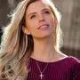 LIFETIME JEWELRY Cubic Zirconia Cross Necklace for Women & Men 24k Gold Plated