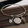 CENWA Massage Therapist Bracelet Massage Physical Therapy Jewelry Don’t Mess with Me I Get Paid to Hurt People Gift for Massage Therapist Massage Chiropractor Graduation