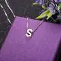 Sllaiss Tiny Initial Letter Pendant Necklace Men Women 925 Sterling Silver A-Z Charm Necklace Alphabet Name Jewelry Sllaiss Tiny Initial Letter Pendant Necklace Men Women 925 Sterling Silver A-Z Charm Necklace Alphabet Name Jewelry