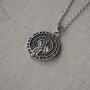 SanLan St Christopher Pendant Saint Protect Us Necklace Saint Christopher Pendant Religious Jewelry Gift with Chain