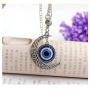 Darkey Wang Teardrop Eyes Fashion Personality Charming Evil Eye Pendant Necklace Brings You Shining World