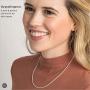 Sterling Silver 925 Rose Gold Plated Popcorn Chain 2mm Made in Italy 18'' Inch