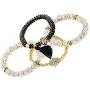 beya Jewelry Bracelet for Women: Gorgeous Acrylic Beads with Gold Plated Alloy, Beads, Charms, Tassle