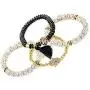 beya Jewelry Bracelet for Women: Gorgeous Acrylic Beads with Gold Plated Alloy, Beads, Charms, Tassle