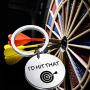 CENWA Darts Gifts Dart Player Jewelry I’d Hit That Keychain Darts Game Lovers Gift Gamer Gift